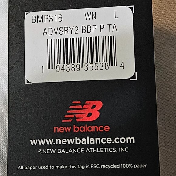 Mens New Balance Lrg Baseball Tapered Pants NWT - Picture 6 of 11